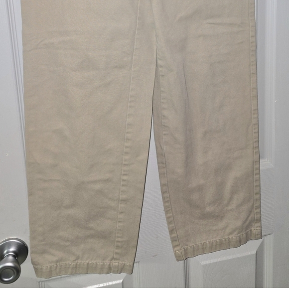 Aritzia Sunday Best Wide Leg Khaki Tan Pants Baggy Skater Grunge Size 4 or 27 W - Picture 2 of 6